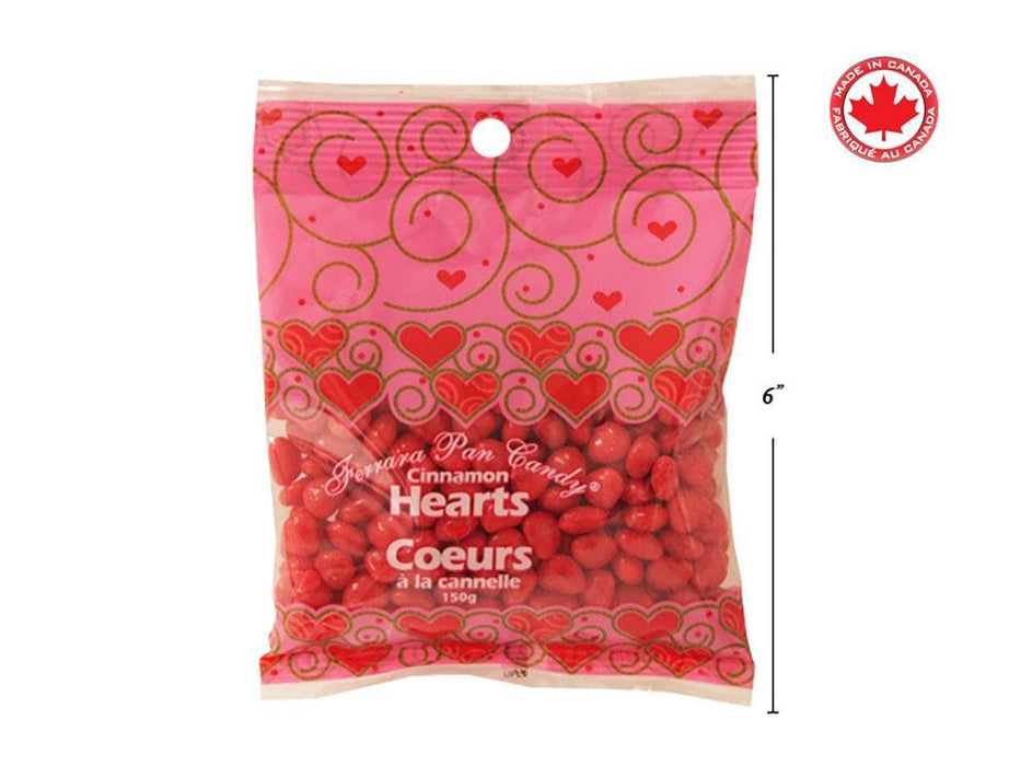 CINNNAMON HEARTS 150G