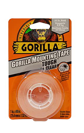 GORILLA TOUGH AND CLEAR MOUNTING TAPE