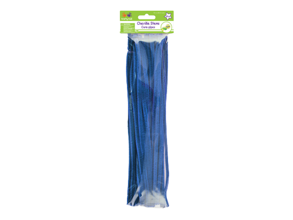 CHENILLE STEMS - ROYAL BLUE
