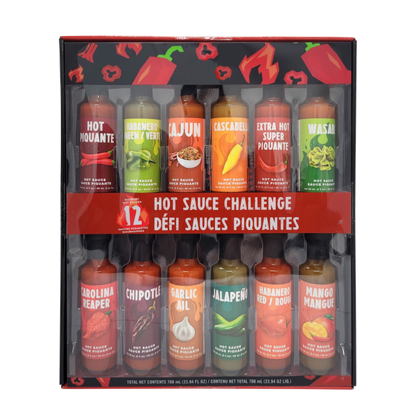 HOT SAUCE CHALLENGE 12 GOURMET HOT SAUCES