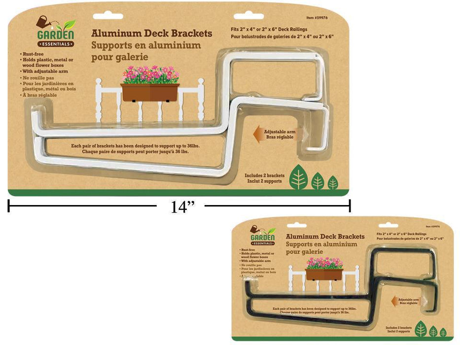 ALUMINUM DECK BRACKETS 2PC