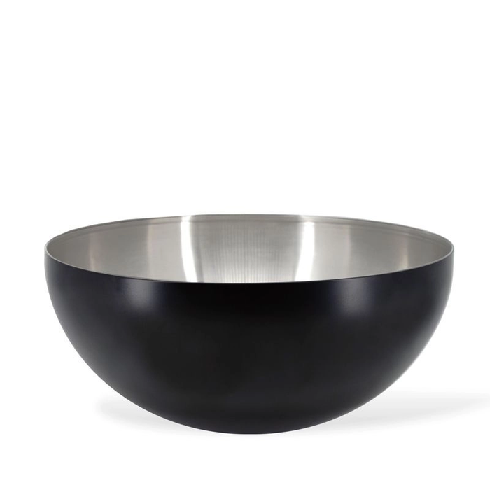 NATURAL LIVING SALAD BOWL BLACK