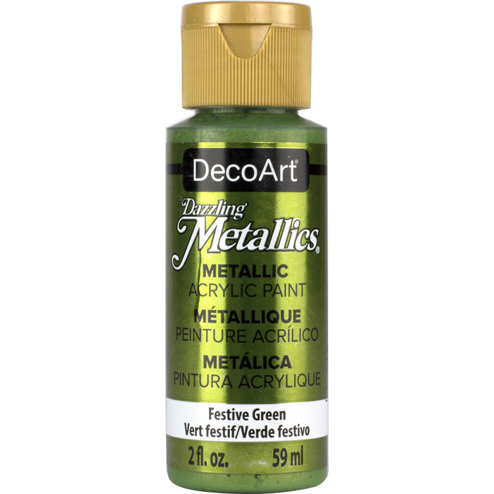 DECO ART DAZZLING METALLICS ACRYLIC PAINT 2OZ