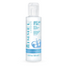 A bottle of Rimmel London Just Let It Go Gentle Eye Make Up Remover on a solid white background.