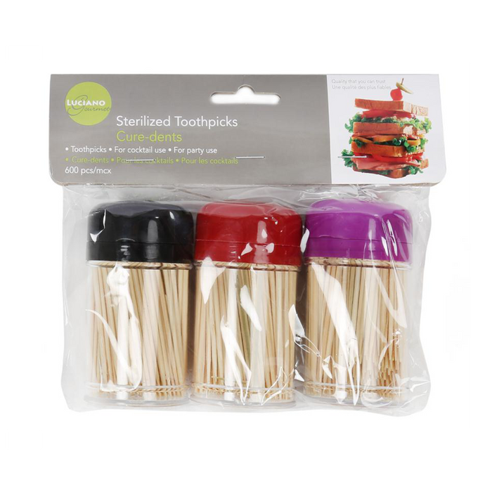 STERILED TOOTHPICKS 600 PCS