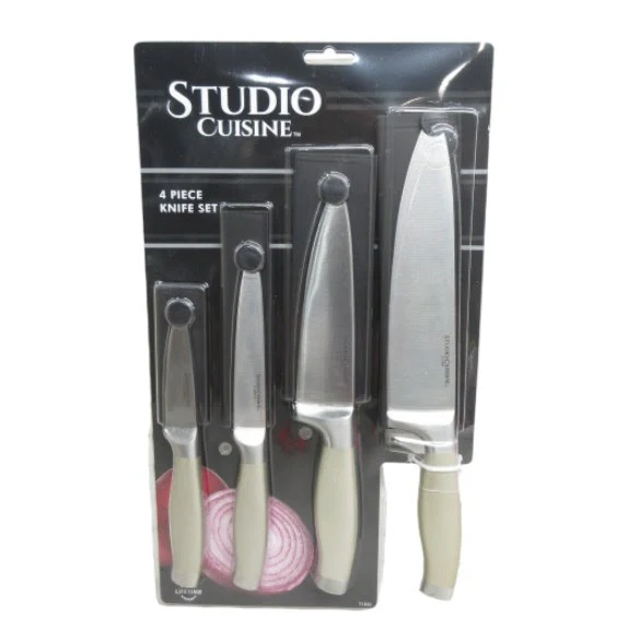 STUDIO CUISINE 4PC KNIFE ST