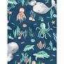 100% COTTON FABRIC - WHALEY LOVED