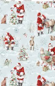 100% COTTON FABRIC  - A MAGICAL CHRSITMAS