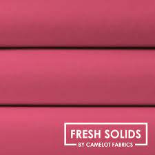 100% COTTON FABRIC - FRESH SOLIDS