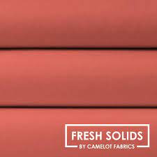 100% COTTON FABRIC - FRESH SOLIDS