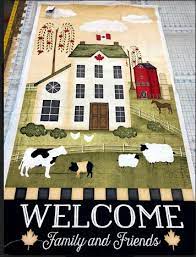 THE WAY HOME TO CANADA PANEL - 25IN X 42IN - 100% COTTON