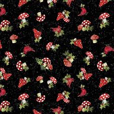100% COTTON FABRIC-BABY, IT'S GNOMES OUTSIDE