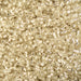Close-up of small beige beads