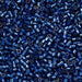 Close-up of blue beads with a blue background