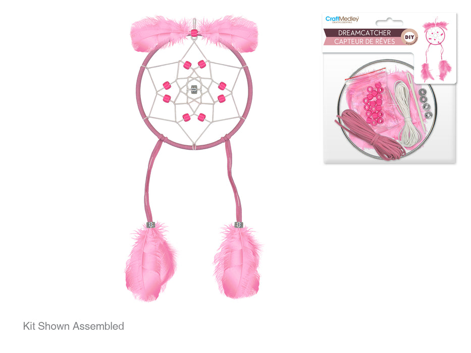 CRAFT MEDLEY KIT: DIY 16.8"X4.8" DREAM CATCHER KIT