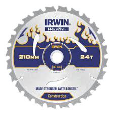 IRWIN WELDTEC CIRCULAR 6.5IN  SAW BLADE