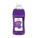 Bottle of lavender antibacterial hand soap on a white background
