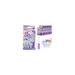 Toilet cleaning product packaging with a white background
