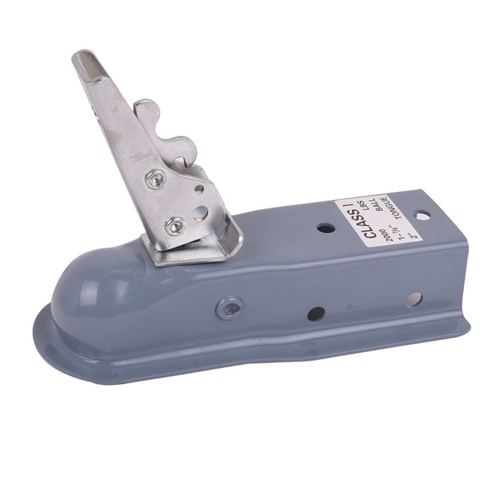 TRAILER COUPLER 1-7 / 8IN X 2IN 2000LB GREY