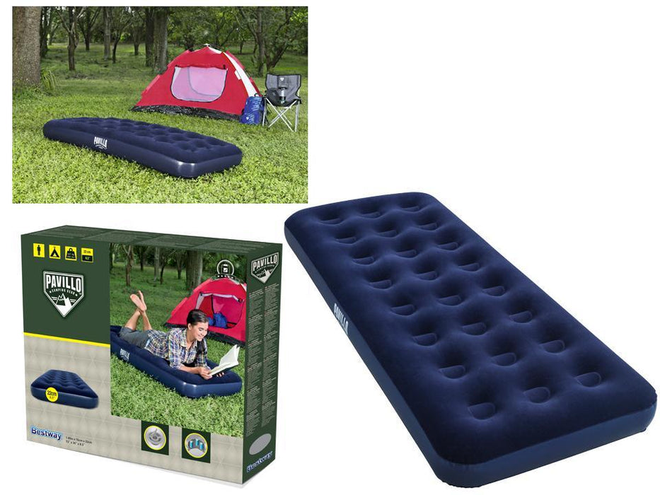 SINGLE FLOCKED AIR BED