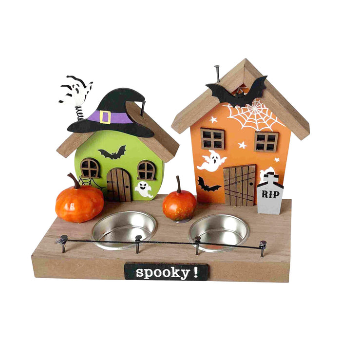 HALLOWEEN 7.1"X5.9" SPOOKY HOUSE