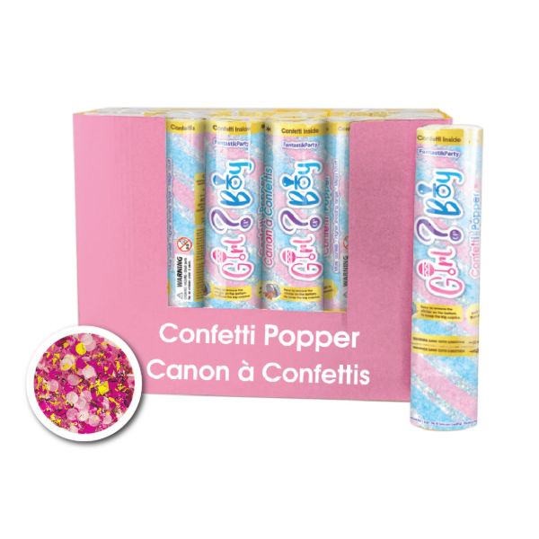 GENDER REVEAL POPPER