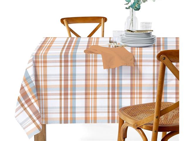 PLAID TABLE CLOTH