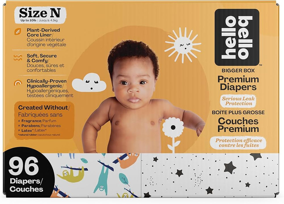 HELLO BELLO DIAPERS NEWBORN 96PCS