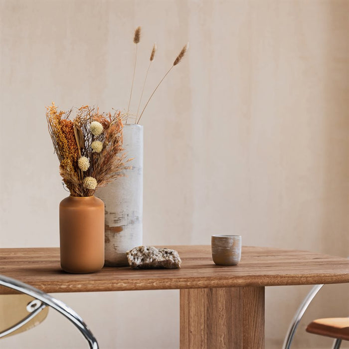 ASST DRIED ARRANGEMENT IN CERAMIC VASE