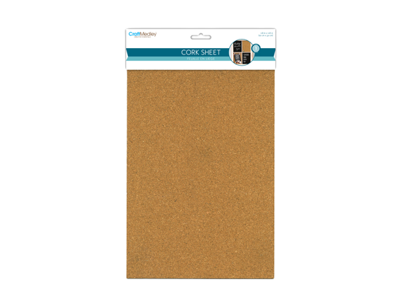 7.87IN  X 11.81IN CORK SHEET DIY