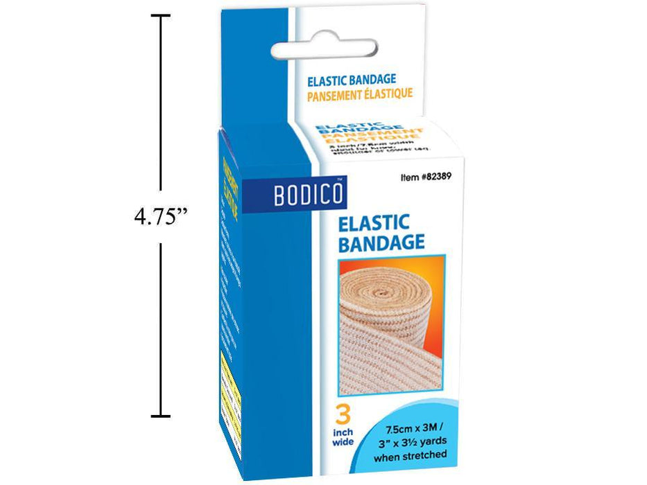 BODICO ELASTIC BANDAGE - 3 INCHES