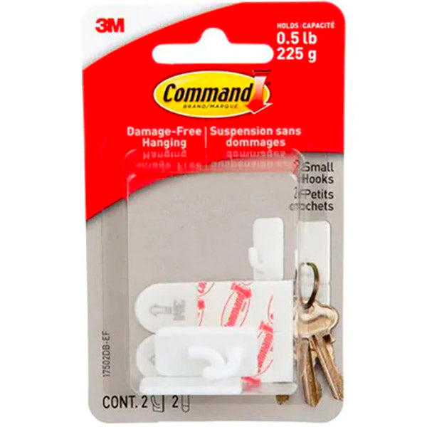 COMMAND DAMAGE FREE HANGING HOOKS