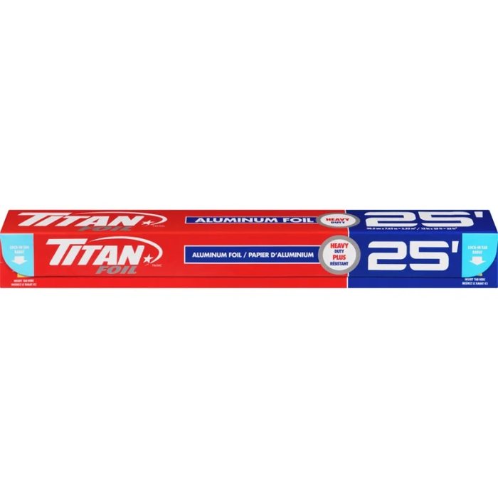 TITAN ALUMINUM FOIL 18'' X 25FT