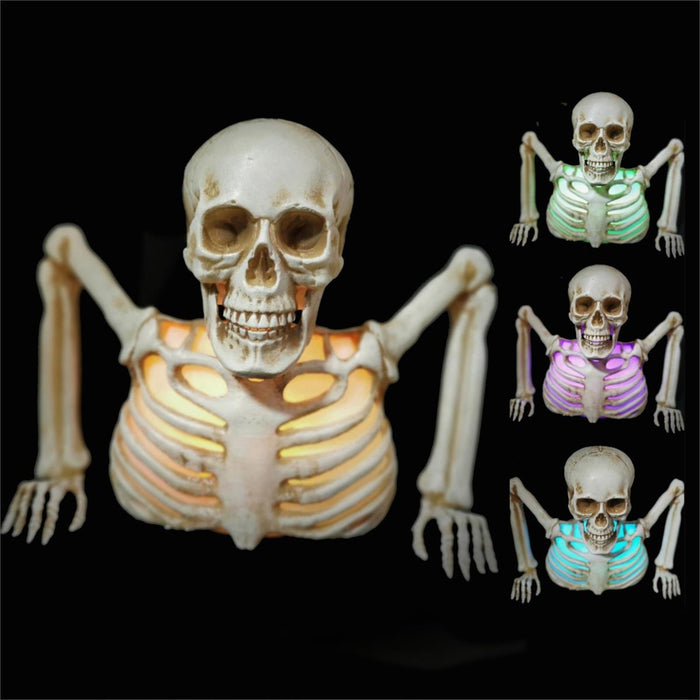 HALLOWEEN GHOULS 8X9''SKELETON