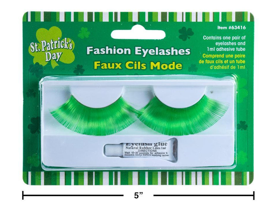 GREEN EYELASHES