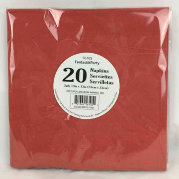 20CT 2PLY LUNCHEON NAPKINS