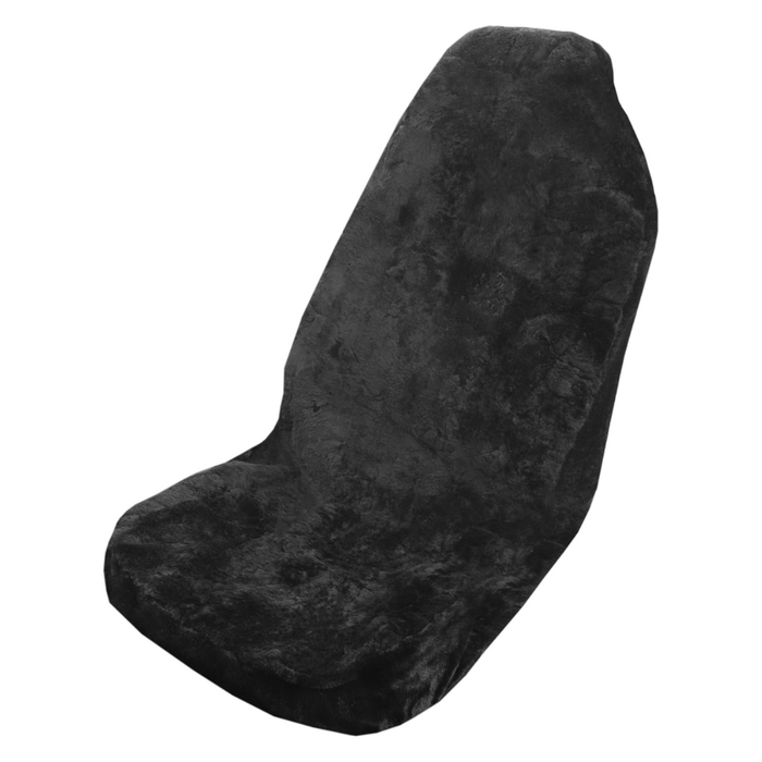MASQUE 63811 BLACK SHEEPSKIN SEAT COVER