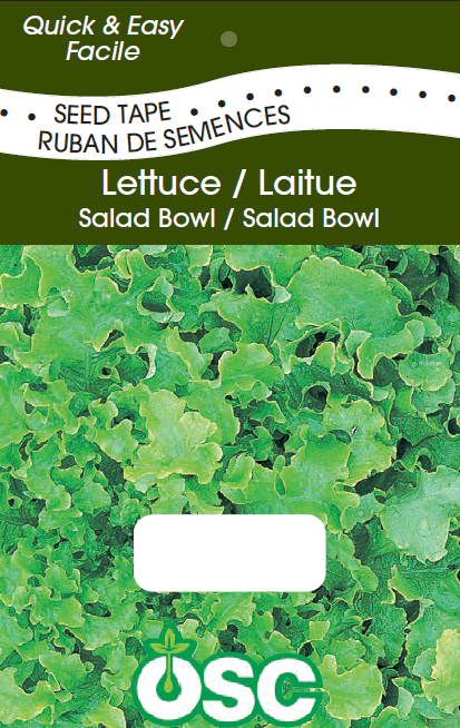 LETTUCE SEED TAPE