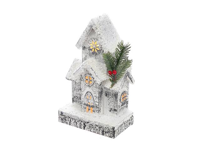 SNOW  COVERED WHITE HOUSE - 10.3"