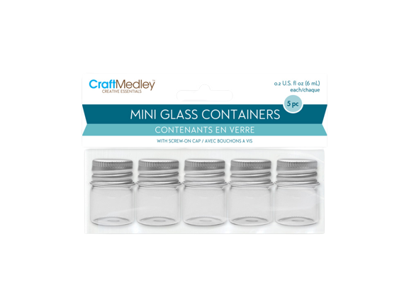 MINI CONTAINERS - 6ML - 5PCS