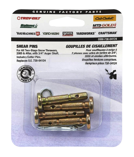 SHEAR PIN 4PK