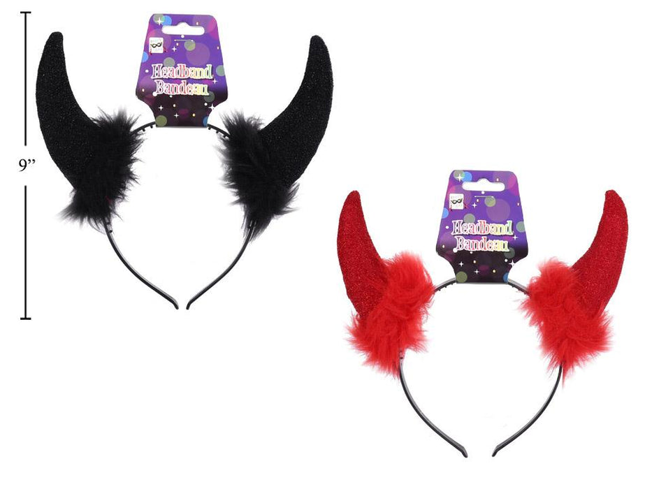 DEVIL HORN HEADBAND