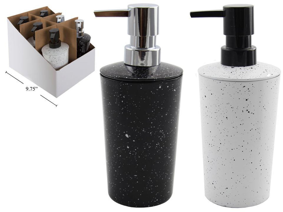 ENAMEL SOAP/LOTION PUMP