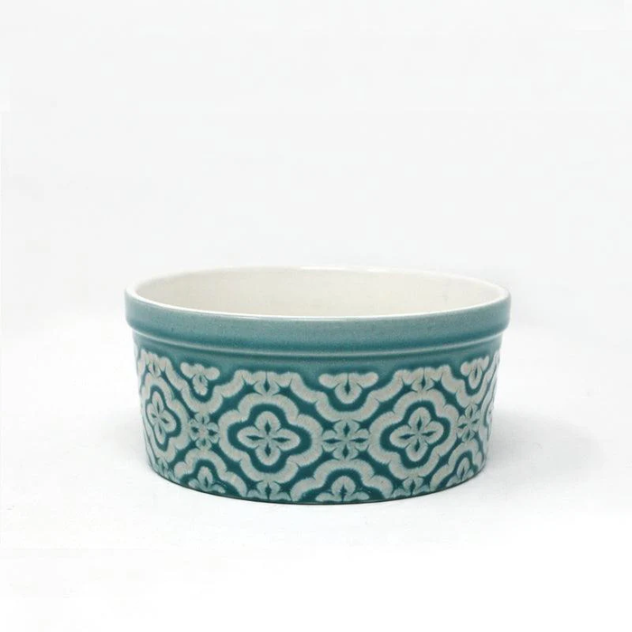 SOUFFLE DISH - BLUE