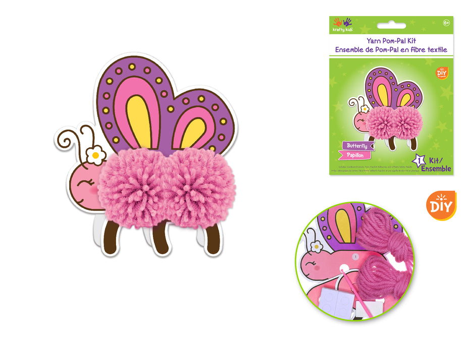 KRAFT KIDS DIY YARN POM-PAL