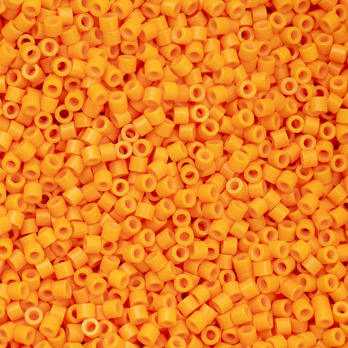 Close-up of orange plastic beads