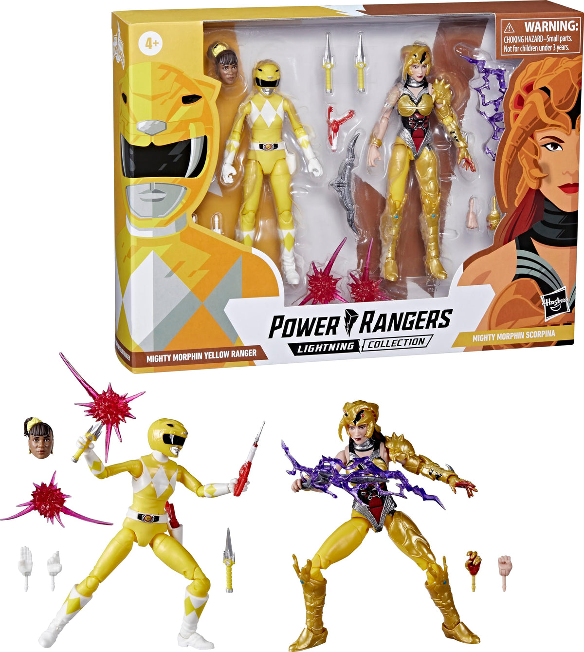 POWER RANGERS YELLOW RANGER - SCORPINA — North Cobalt Flea Market