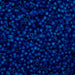 Close-up of blue beads on a black background