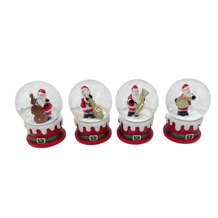 DECO N. 45MM SANTA CLAUSE OCHESTRA WATER BALL