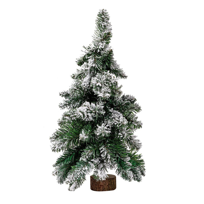 CHRISTMAS LED LIGHT-UP TREE 23'' SNOW TIPPED